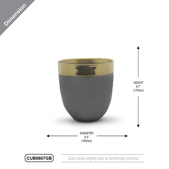 CUB8607GB - Large Khnum Vase - 6.7" H 3 CUB8607GB - Large Khnum Vase - 6.7" H