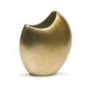CUD5108GD - Gold Half Moon Vase - 8.5" -Wholesaleglassvasesint CUD5111GD A1 35526 53840 11771.1694467410