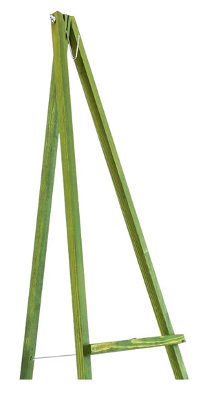 EASEL66GW - Wooden Floral Easel, Green Stained Wood - 66" (12 Pcs) 4 EASEL66GW - Wooden Floral Easel, Green Stained Wood - 66" (12 Pcs) - Image 2