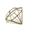 GET2105GD - Gold Diamond Geometric Glass Terrarium - 6" 2 GET2105GD - Gold Diamond Geometric Glass Terrarium - 6" -Wholesaleglassvasesint GET2105GD 43159 14718 81334 83513.1692046340