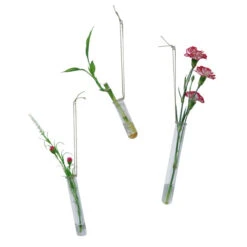 HTB0106 - Medium Hanging Test Tube Vase - 6" -Wholesaleglassvasesint HTB 3 32356 00550 54913.1692649641