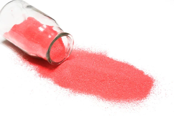 SAND01RD - Decorative Colored Sand - Fine Grain, Red 3 SAND01RD - Decorative Colored Sand - Fine Grain, Red
