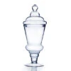 VAP0615 - Large Pedestal Apothecary / Candy Buffet Jar With Lid - 20.5" 2 VAP0615 - Large Pedestal Apothecary / Candy Buffet Jar With Lid - 20.5" -Wholesaleglassvasesint VAP0612 0615 h 96874 79985 60417 31467.1693003803