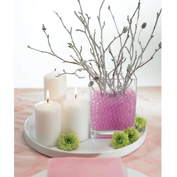 VBV0408 - Square Glass Block Vase - 4" X 8" 8 VBV0408 - Square Glass Block Vase - 4" X 8" - Image 6