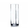 VBV0412 - Square Glass Block Vase - 4" X 12" -Wholesaleglassvasesint VBV0412 A1 83662 11895 13805.1657129871