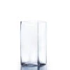 VBV0510 - Square Glass Block Vase - 5" X 10" -Wholesaleglassvasesint VBV0510 52467 20275 38716 85385.1657129888
