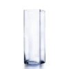VBV0516 - Square Glass Block Vase - 5" X 16" 2 VBV0516 - Square Glass Block Vase - 5" X 16" -Wholesaleglassvasesint VBV0516 33709 32152 95476 41466.1657129891