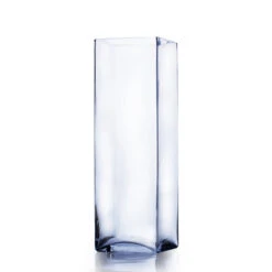 VBV0516 - Square Glass Block Vase - 5" X 16"