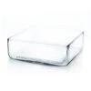 VBV1204 - Square Glass Block Vase - 12" X 4" 2 VBV1204 - Square Glass Block Vase - 12" X 4" -Wholesaleglassvasesint VBV1204 A1 57078.1669059877