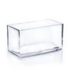 VBV4408 - Rectangular Glass Planter Box Vase - 4" X 4" X 8" 2 VBV4408 - Rectangular Glass Planter Box Vase - 4" X 4" X 8" -Wholesaleglassvasesint VBV4408 93746 07608 42588 40866.1657129935