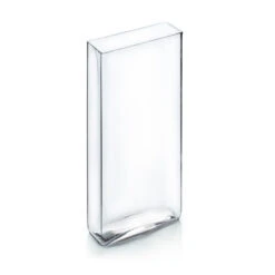 VBV8318 - Rectangular Glass Block Vase - 8" X 3" X 18"