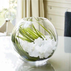 VBW0006 - Clear Bubble Bowl Glass Vase - 6" 14 VBW0006 - Clear Bubble Bowl Glass Vase - 6" -Wholesaleglassvasesint VBW0006 C3 87434.1664557883
