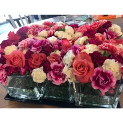 VCB0004A - Everyday Clear Cube Glass Candle Holder / Vase - 4" 12 VCB0004A - Everyday Clear Cube Glass Candle Holder / Vase - 4" -Wholesaleglassvasesint VCB0004A C3 54447 34924 00180.1690228265