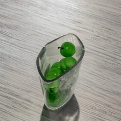 VCH1102 - Clear Large Boat Vase - 11" X 3" -Wholesaleglassvasesint VCH1102 C3 11820.1692394231