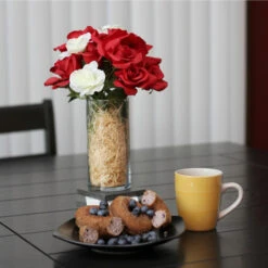 VCY0408 - Cylinder Glass Vase - 4" X 8" -Wholesaleglassvasesint VCY0408 C4 78054 81374 47984.1657127001