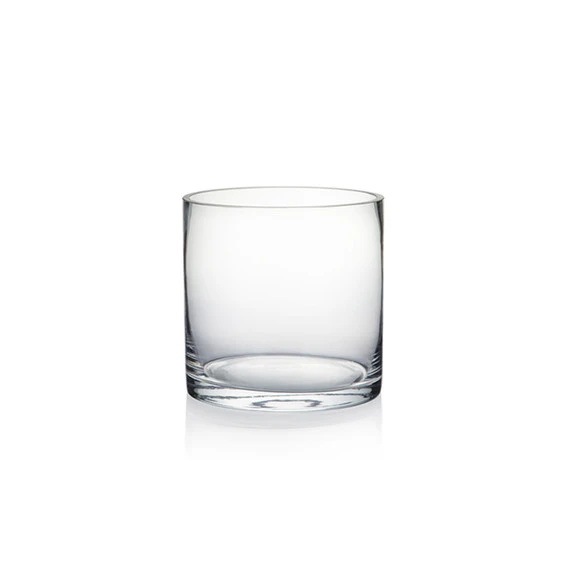 VCY0505 - Clear Cylinder Glass Vase - 5" X 5" 3 VCY0505 - Clear Cylinder Glass Vase - 5" X 5"