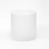 VCY0505FR - Frosted Cylinder Glass Vase - 5" X 5" -Wholesaleglassvasesint VCY0505FR A1 18225 11515 37095.1691529358