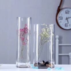 VCY1016 - Clear Cylinder Glass Vase - 10" X 16" -Wholesaleglassvasesint VCY1016 C3 15247 86210 45127.1669058722