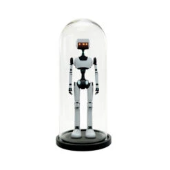 VDM1125WB - XL Glass Dome Cloche With Black Wood Base - 25" -Wholesaleglassvasesint VDM1125WB C1 34283.1693255407