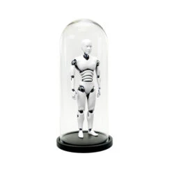 VDM1125WB - XL Glass Dome Cloche With Black Wood Base - 25" -Wholesaleglassvasesint VDM1125WB C2 87429.1693255407