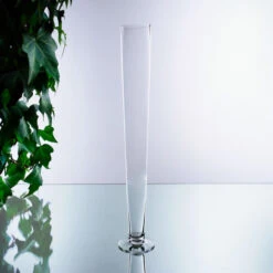 VTV0432 - Pilsner Glass Trumpet Vase - 32" -Wholesaleglassvasesint VTV0432 C3 76272.1692981615