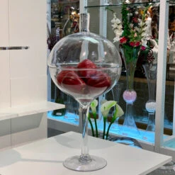 VWV1124 - Stemmed Apothecary Jar / Lollipop Vase - 24" 15 VWV1124 - Stemmed Apothecary Jar / Lollipop Vase - 24" -Wholesaleglassvasesint VWV1124 C3 42921 79627 32458.1693000656