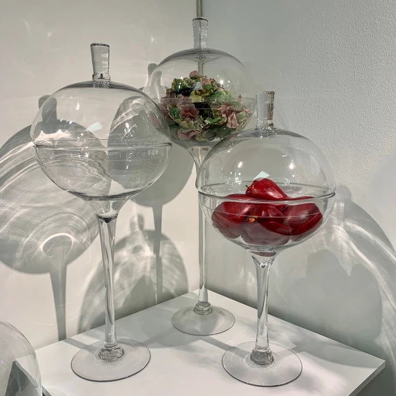 VWV1128 - Stemmed Apothecary Jar / Lollipop Vase - 28" 11 VWV1128 - Stemmed Apothecary Jar / Lollipop Vase - 28" - Image 9