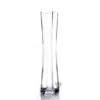 VXV0422 - Unique Square Concave Glass Vase - 4" X 22" -Wholesaleglassvasesint VXV0422 78157 94858 06016 14276.1657126179